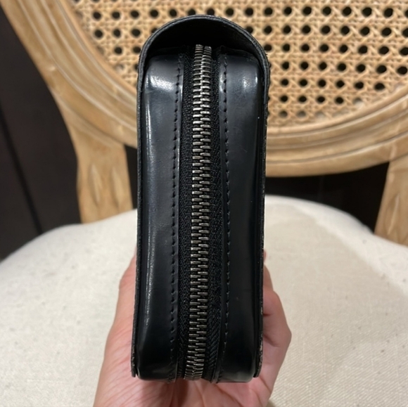 Louis Vuitton Eclipse Monogram Zippy Organizer Wallet Bag/Unisex - Picture 3 of 11